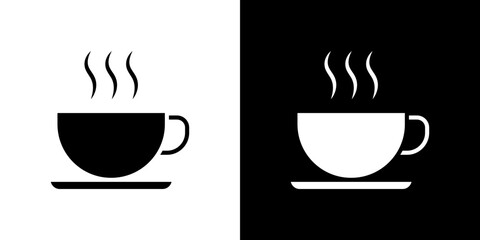 Coffee icon symbols. Vector illustration.