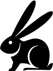 vector illustration of a rabbit 
