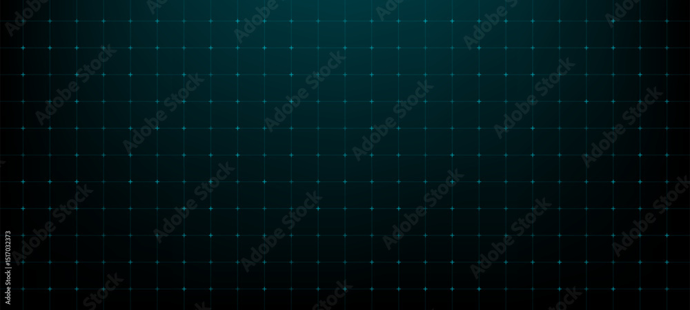 Fototapete Abstract empty futuristic background. cyberpunk style. vector graphics. sci-fi background for game UI, HUD and user interface design. tech style. grid design with lines.
