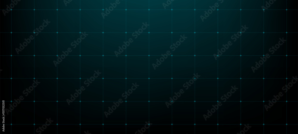 Fototapete Abstract empty background for data visualization. cyberpunk style. vector graphics. sci-fi background for game UI, HUD and user interface design. tech style. grid design with lines