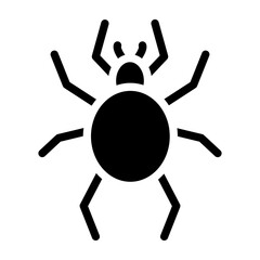 Tarantula Vector Line Icon Design
