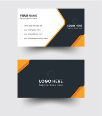 Corporate Business Card, Business card design template, Clean professional business card template, visiting card, business card template. 