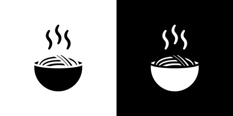 Pasta icon symbols. Vector illustration.