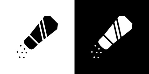 Pepper shaker icon symbols. Vector illustration.