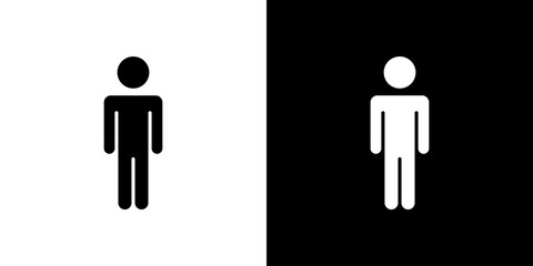 Person icon symbols. Vector illustration.