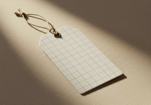 Clothes Label Elegant Mockup