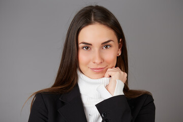 portrait of young businesswoman