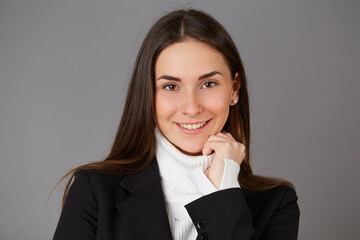 portrait of young businesswoman