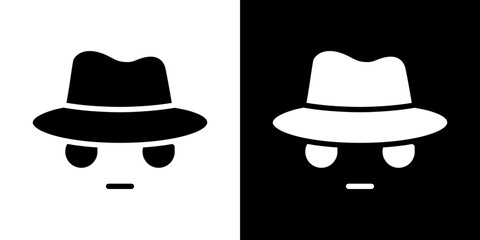 Spy icon symbols. Vector illustration.