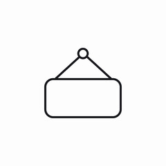 wall hanger sign icon sign vector