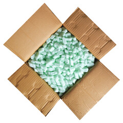 cardboard box with chips transparent PNG