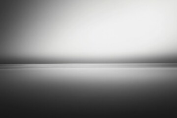 Gray empty room studio gradient used for background and display your product