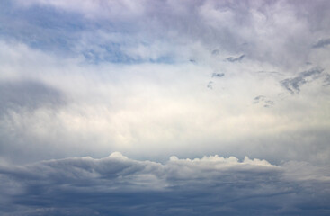 clouds in the sky