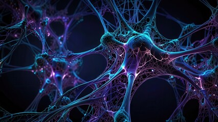 Neural Network Simulation with UV Ligh