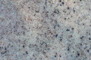 Natural granite stone texture with pink and gray speckled pattern showing mineral composition and...