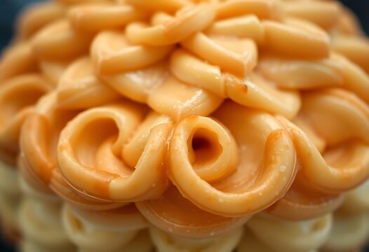 close up of a bunch of macaroni shells