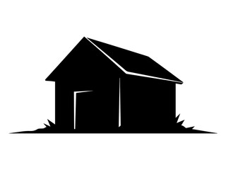 house silhouette vector
