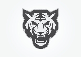 tiger logo icon vector illustration