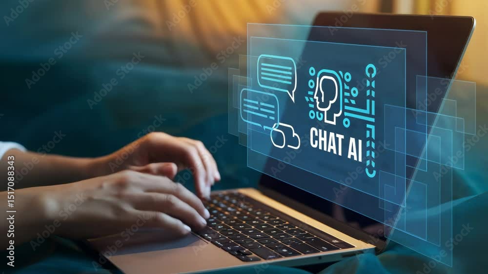 Poster Explore the capabilities of a Chat Bot powered by Artificial Intelligence technology for seamless human interaction and efficient problem-solving in various applications.