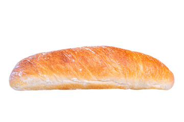 Baguette isolate. Food, bread.