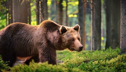 bear in the woods