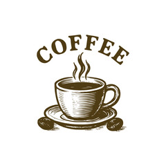 cup of coffee with beans
