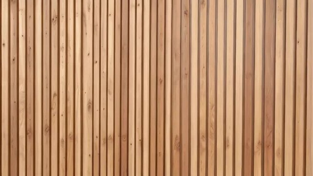 Natural wood paneling with vertical planks creating a textured wall or background for design elements and construction concepts