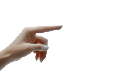 Futuristic digital finger pressing virtual buy now icon in holographic display for online shopping and technology innovation isolated on transparent background PNG