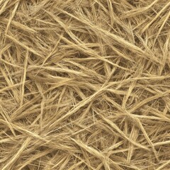 seamless texture this hay features a highly detailed and representation of golden straw fibers, perfect for creating natural rustic backgrounds in various design projects.