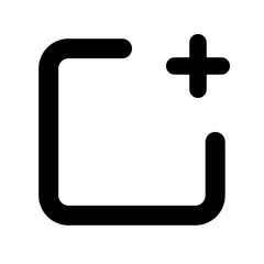 Obraz premium Add Line icon