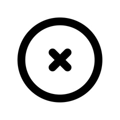 Obraz premium Multiply Line icon