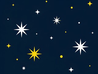 night sky with stars