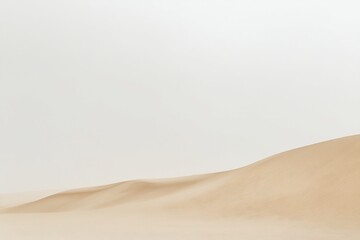 Sand Dune and Pale Sky