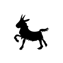 silhouette lamb