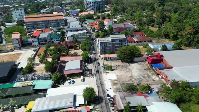 Sch&ouml;ne Fighterstreet in Phuket, Thailand.