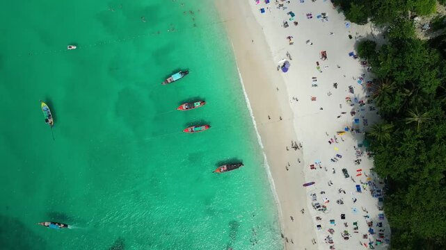 Freedom Beach, Thailand - Aufnahme von oben.