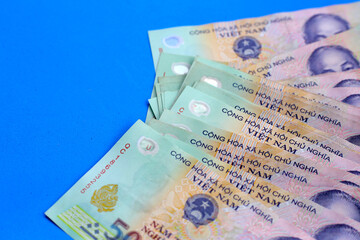 Five hundred thousand dong banknotes