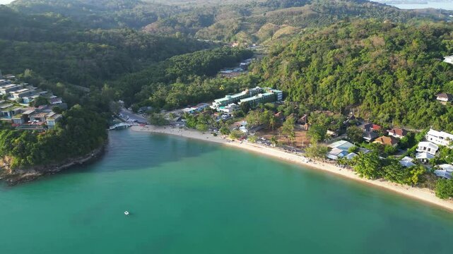 Drohnenaufnahme Thailand Strand.
