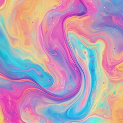 Obraz premium Colorful abstract swirl pattern