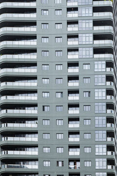 Modern Apartment Building with Textured Facade in Australia