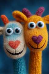 christmas decoration with reindeer