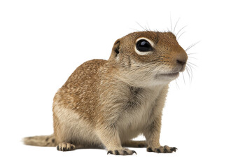 Adorable European Ground Squirrel Close-Up Photography of a Small Rodent