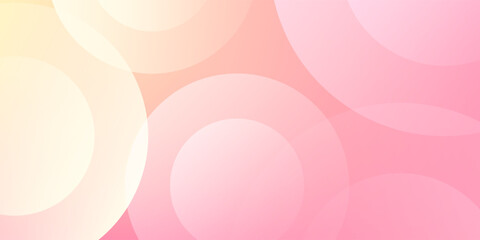 abstract background.modern.minimalist.pink and yellow gradations.circle effect.memphis.trendy .eps 10