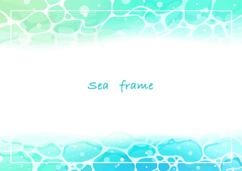 海のフレーム