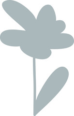 Floral shape nature element