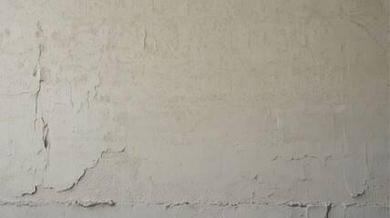 Obraz premium A wall with a lot of cracks and peeling paint