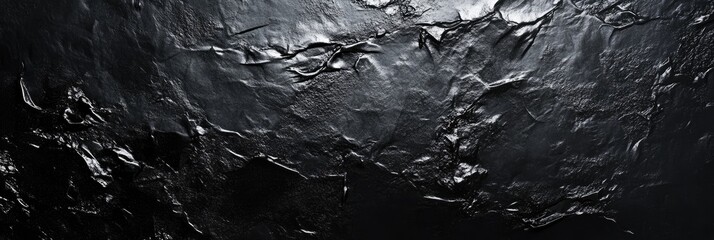 Fototapeta premium Abstract black and white rock texture