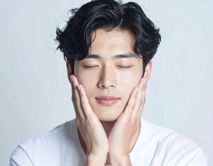 男性モデル・美容・スキンケア