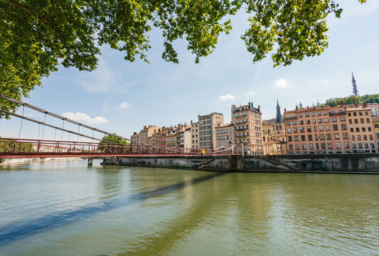 Lyon riverfront