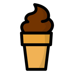 ice cream cone icon